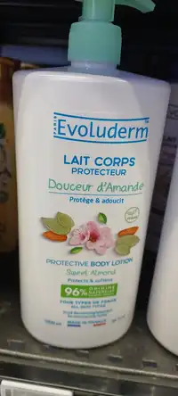EVOLUDERM - Lait corps protecteur douceur d'amande