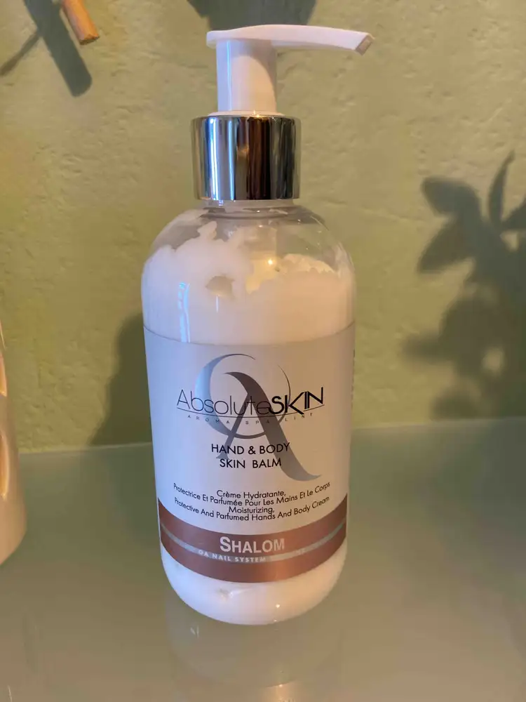 ABSOLUTE SKIN - Crème hydratante protectrice et parfumée pour les mains et le corps