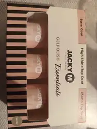 JACKY M - Gel polish essentials