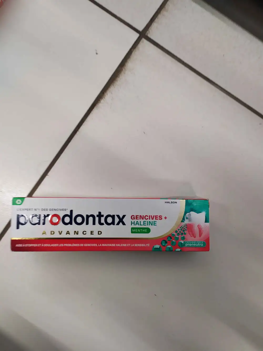 PARONDONTAX - Gencives + haleine menthe - Dentifrice