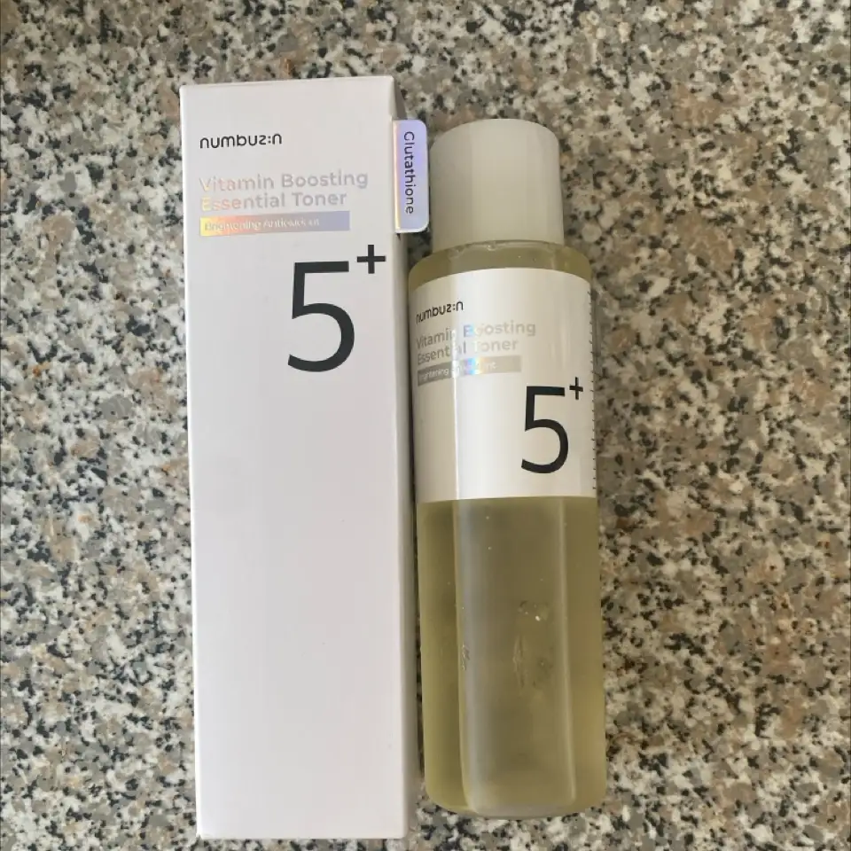 NUMBUZ:N - Glutathione - Vitamin boosting essential toner 5+