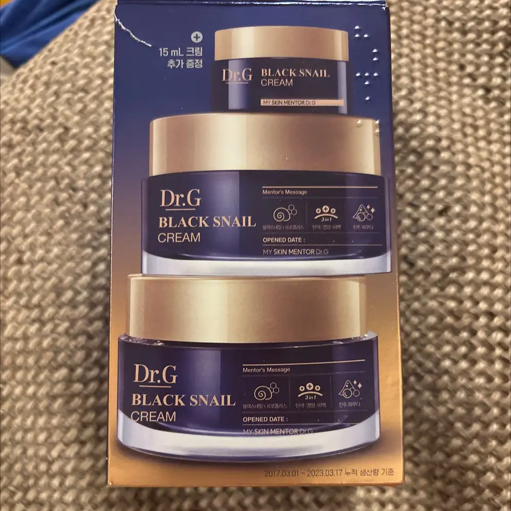 DR.G - Black snail cream 