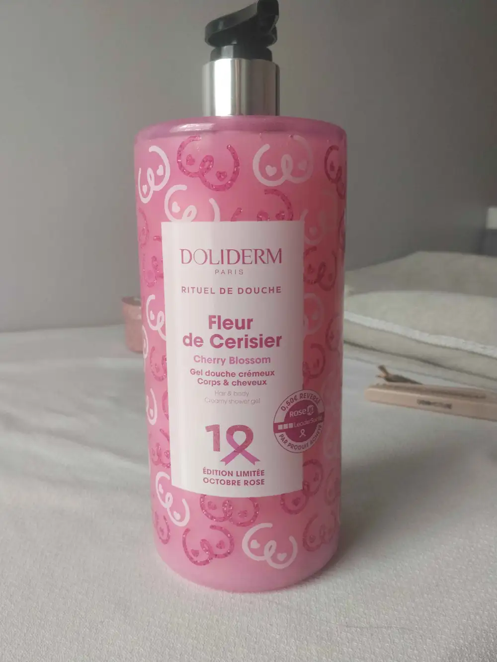 DOLIDERM - Fleur de cerisier - Gel douche cremeux corps & cheveux