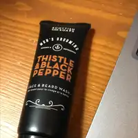SCOTTISH FINE SOAPS - Thistle & black pepper - Gel lavant pour le visage et la barbe