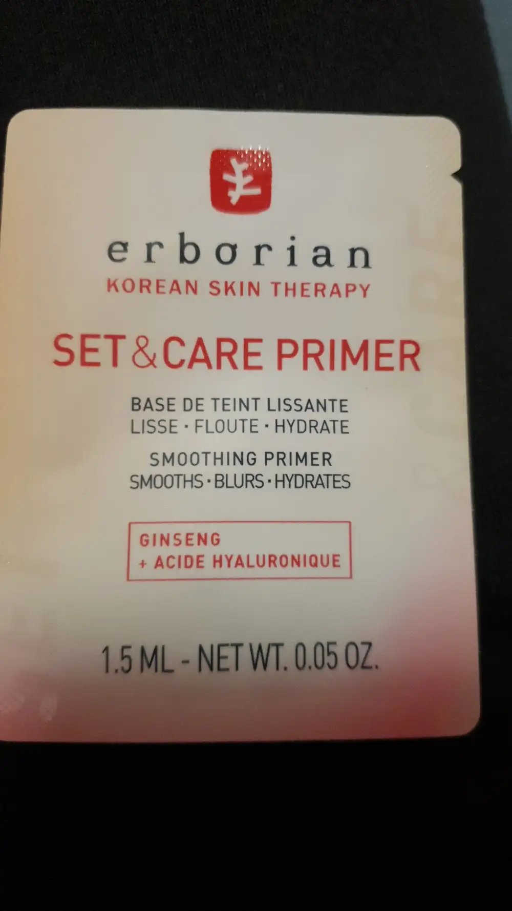 ERBORIAN - Set & care primer - Base de teint lissante
