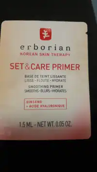 ERBORIAN - Set & care primer - Base de teint lissante