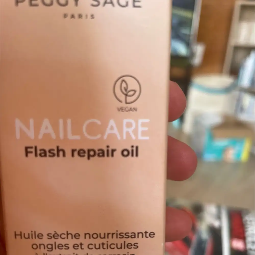 PEGGY SAGE - Nailcare - Huile sèche nourrissante ongles et cuticules