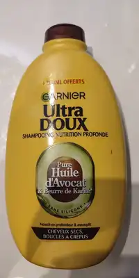 GARNIER - Ultra doux - Shampooing nutrition profonde