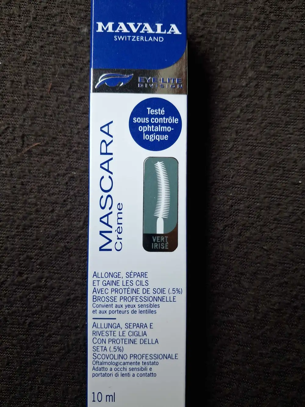 MAVALA - Eye lite division - Mascara crème vert irisé 