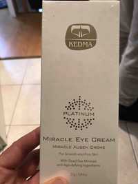 KEDMA - Platinum - Miracle eye cream