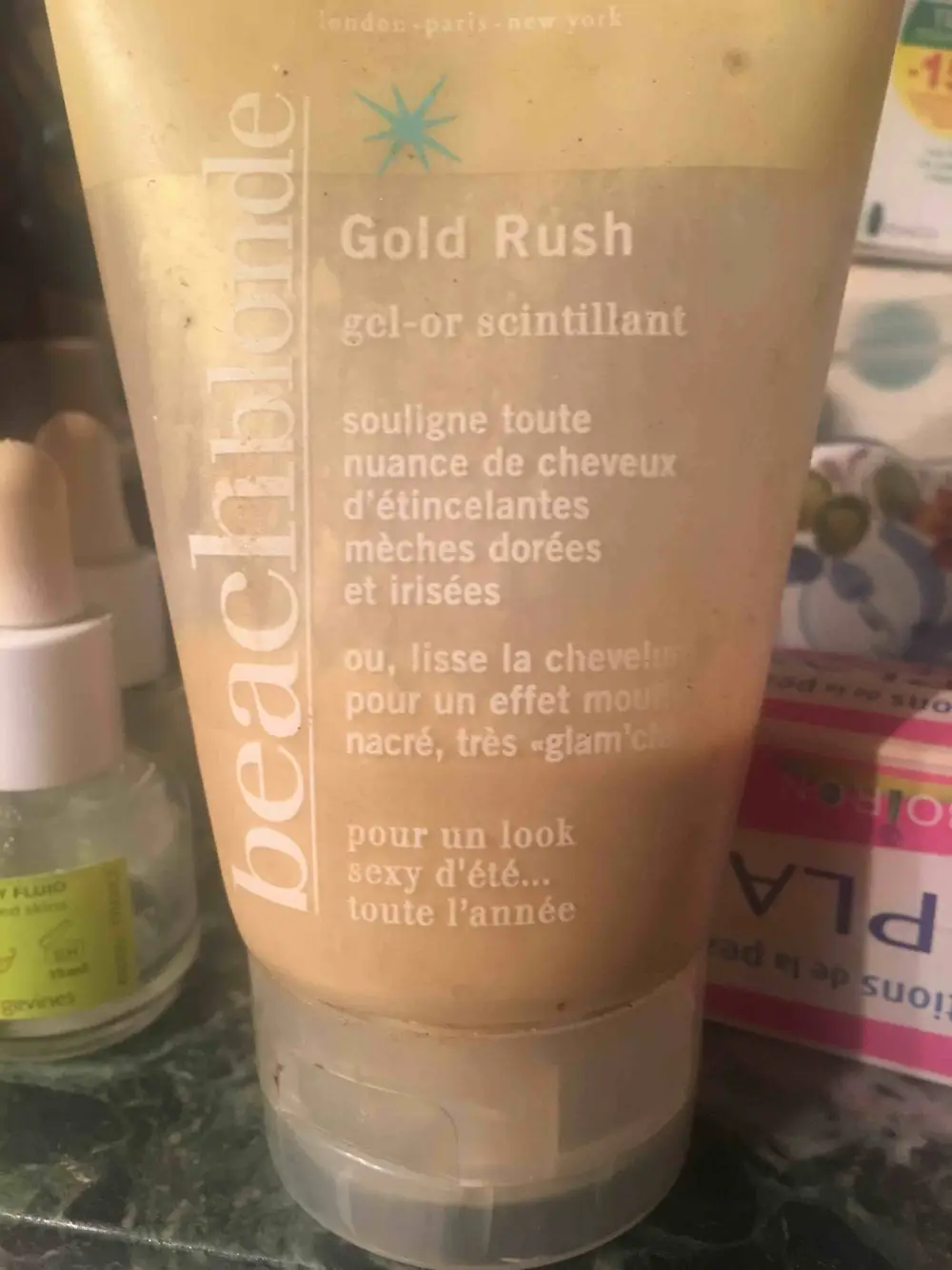 JOHN FRIEDA - Beachblonde - Gold Rush Gel-or scintillant