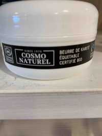 COSMO NATUREL - Beurre de karité équitable certifié bio