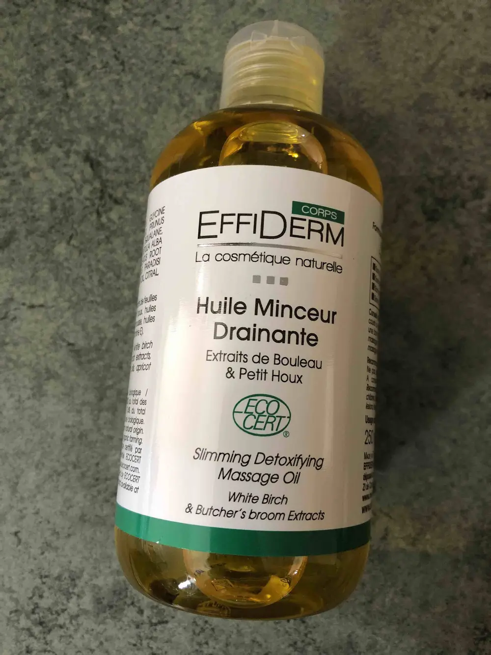 EFFIDERM - Huile Minceur drainante