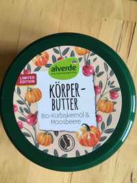 ALVERDE - Bio-kürbiskernöl & moosbeere - Körper-butter