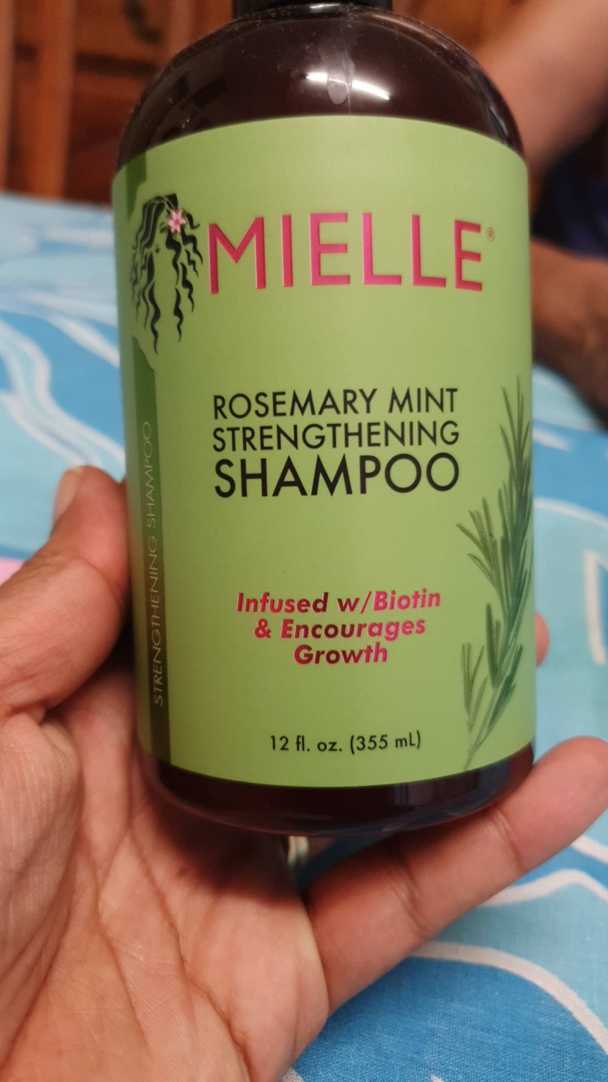 MIELLE - Rosemary mint - Strengthening shampoo