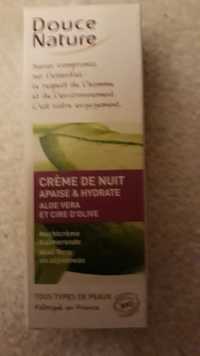 DOUCE NATURE - Crème de nuit - Apaise & hydrate