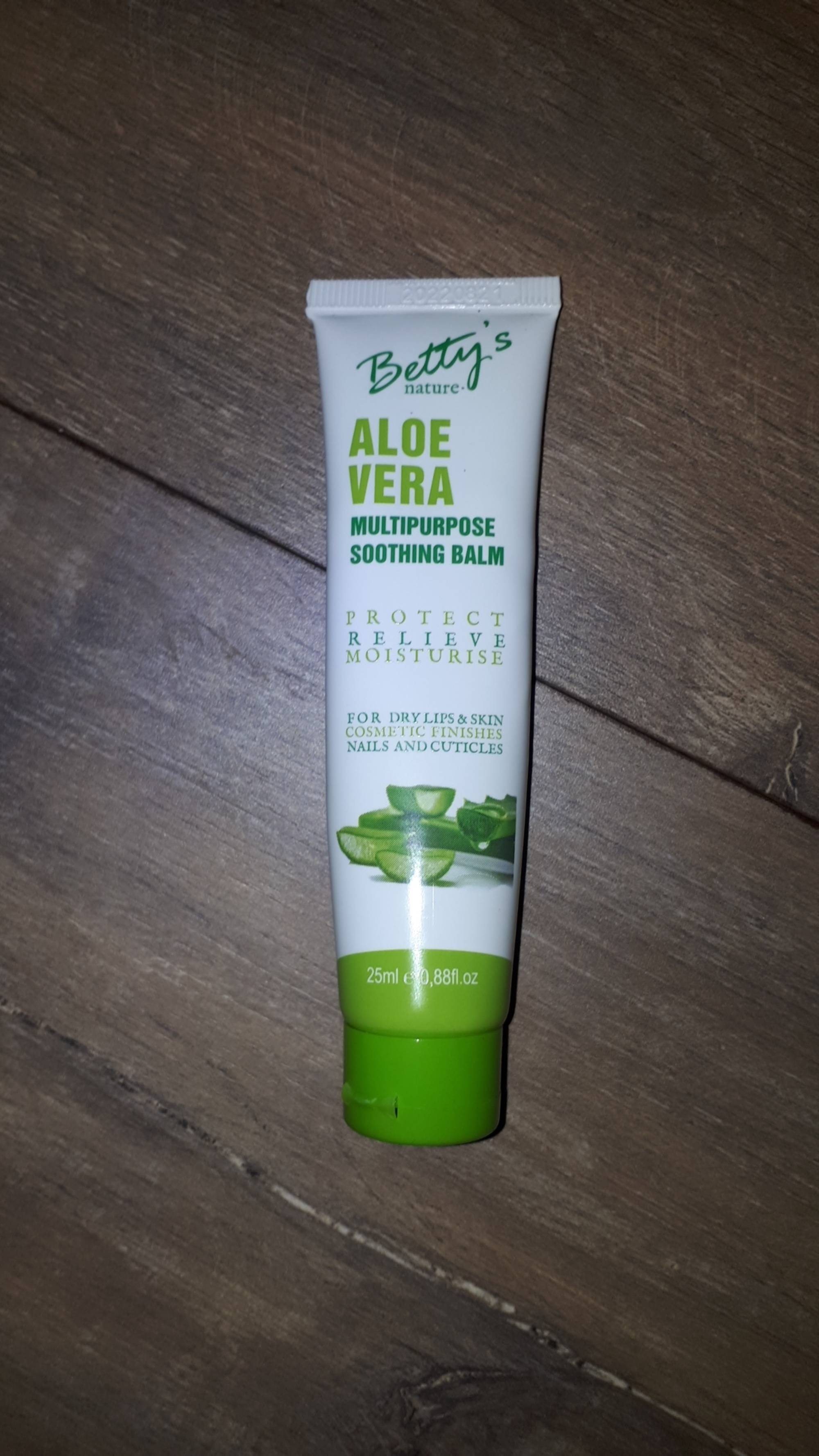 BETTY'S NATURE - Aloe vera - Multipurpose soothing balm