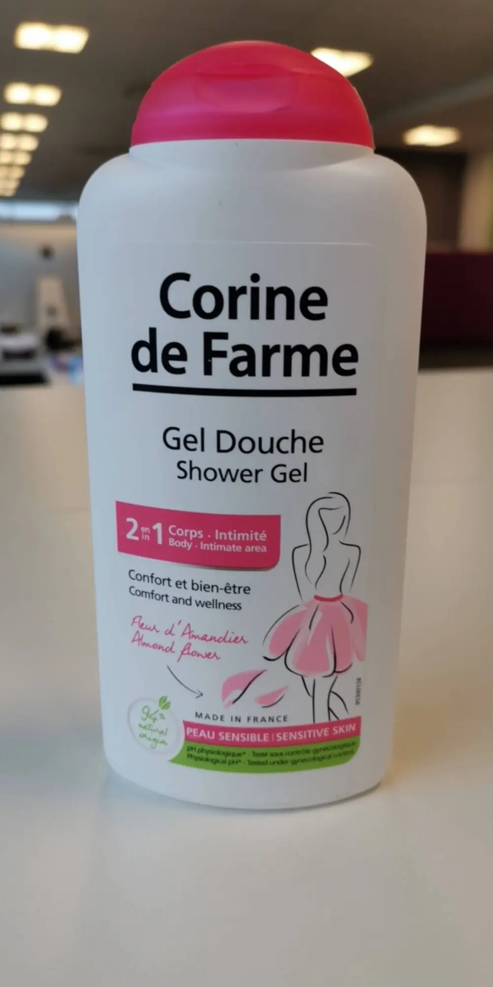 CORINE DE FARME - Gel douche 2 en 1 corps intimité 