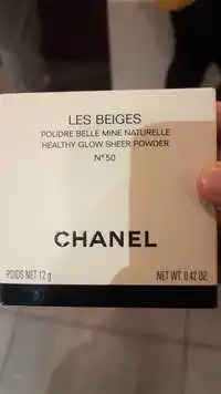 CHANEL - Les beiges - Poudre belle mine naturelle n° 50