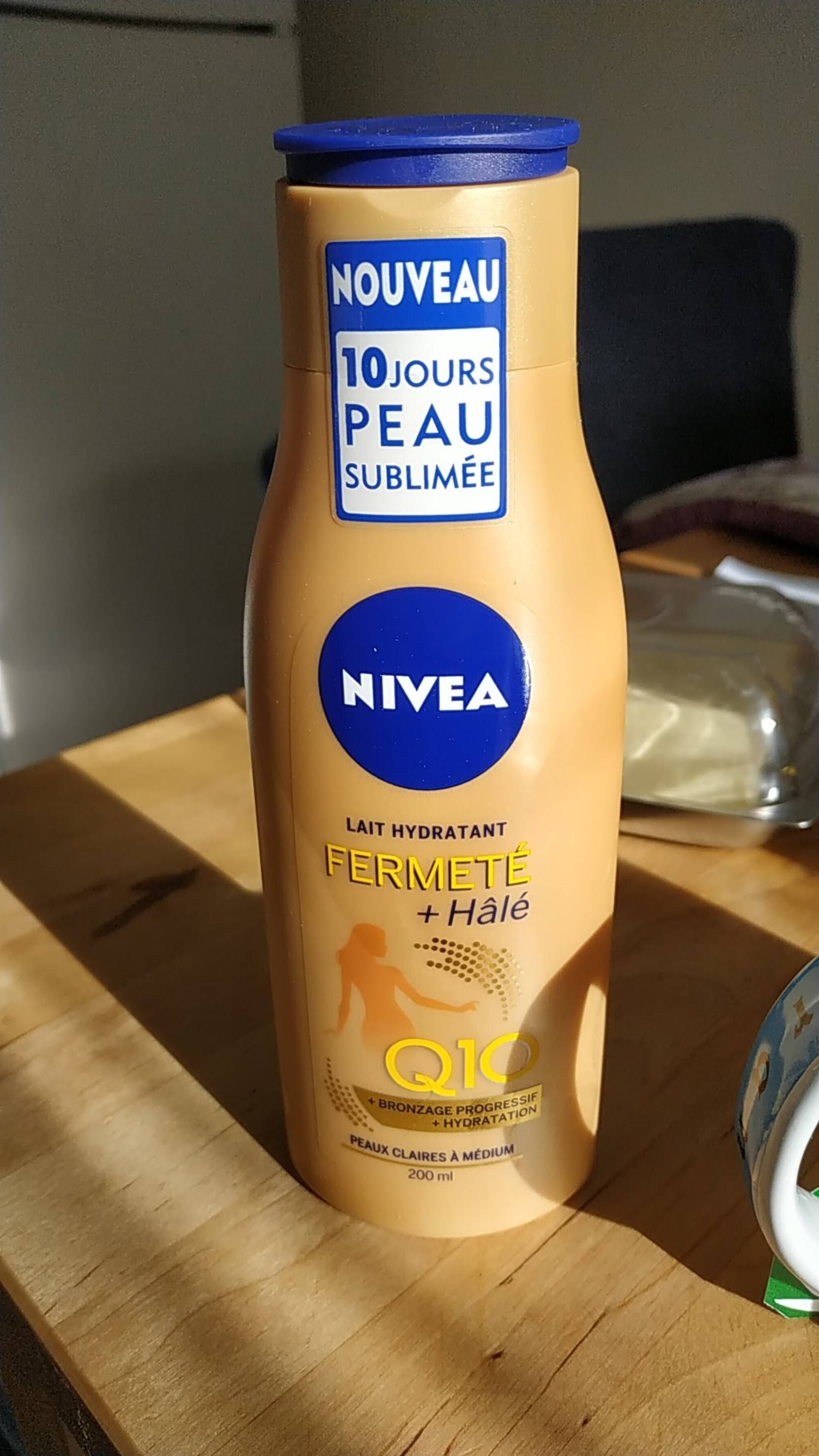 NIVEA - Lait hydratant fermeté + hâlé Q10
