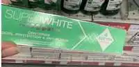 SUPERWHITE - Aloe Vera au fluor - Dentifrice