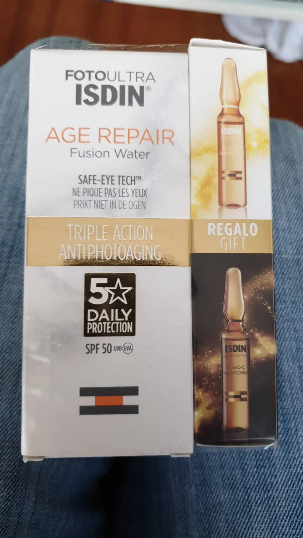 ISDIN - Age repair - Fusion water SPF 50