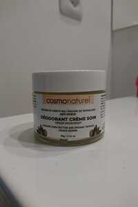 COSMO NATUREL - Déodorant crème soin