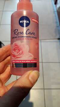 NIVEA - Rose care - Brume hydratante visage