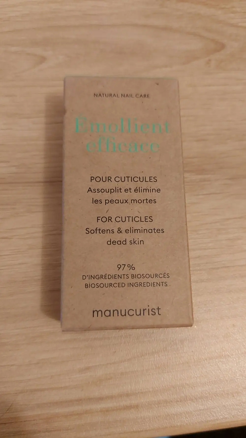 MANUCURIST - Émollient efficace pour cuticules