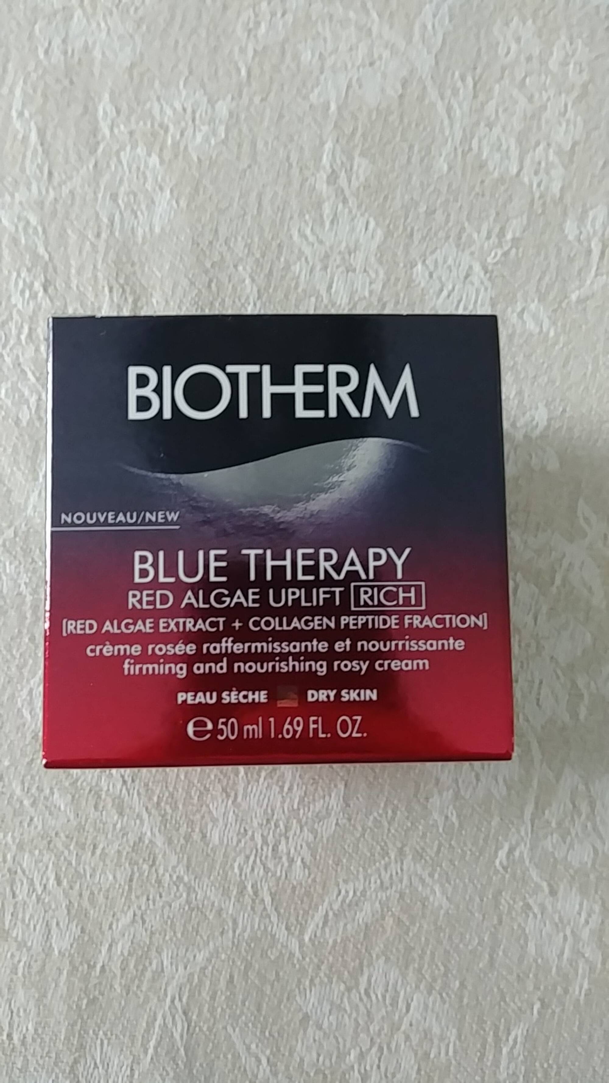 BIOTHERM - Blue therapy - Crème rosée raffermissante et nourrissante
