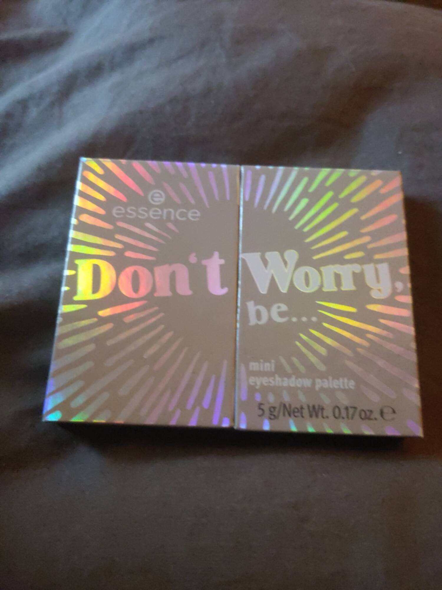 ESSENCE - Dont worry be... - Mini eyeshadow palette