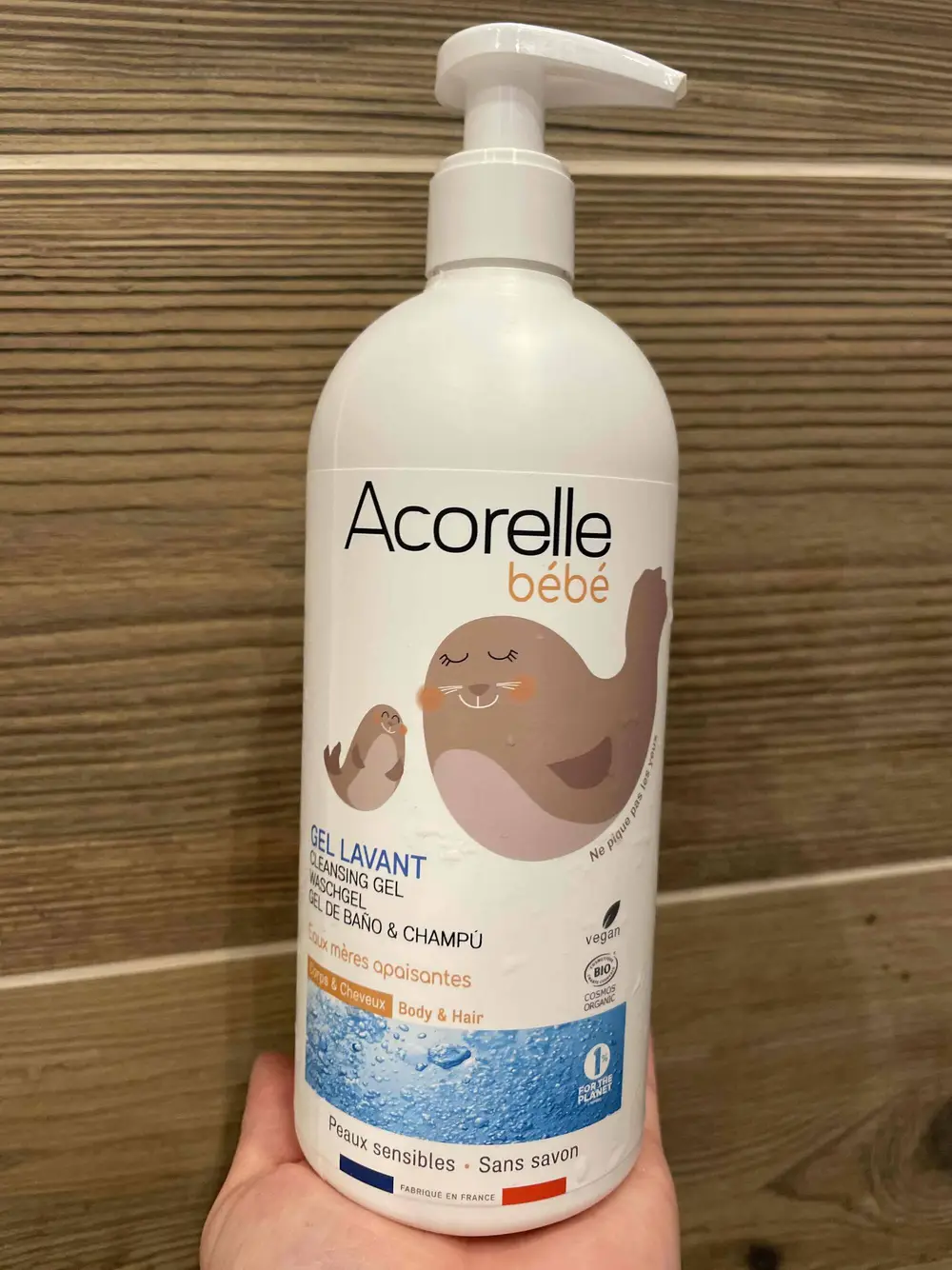 ACORELLE - Bébé - Gel lavant 