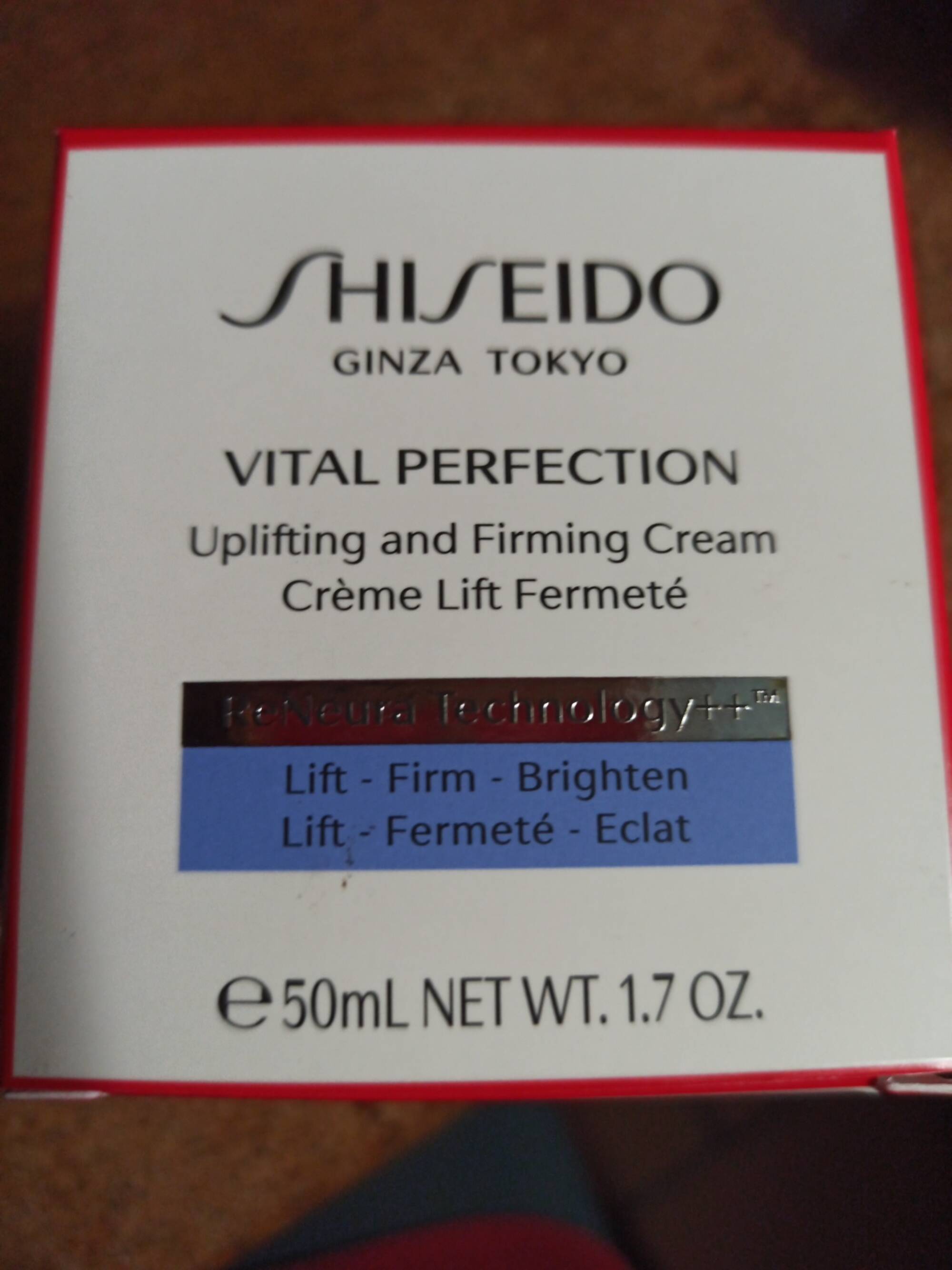 SHISEIDO - Vital perfection - Crème lift fermeté