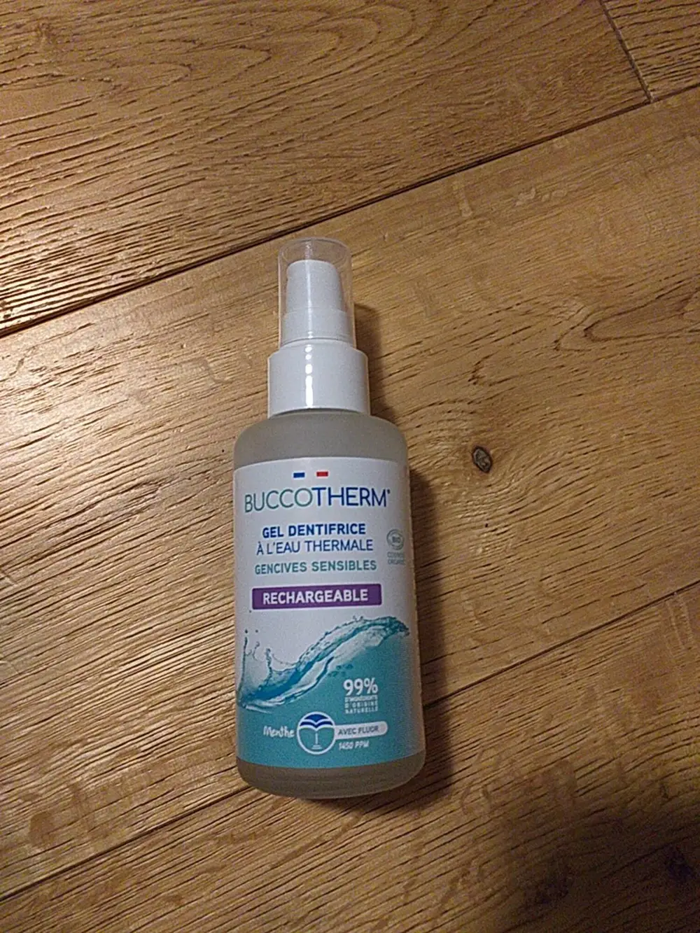 BUCCOTHERM - Gencives sensibles - Gel dentifrice à l'eau thermale