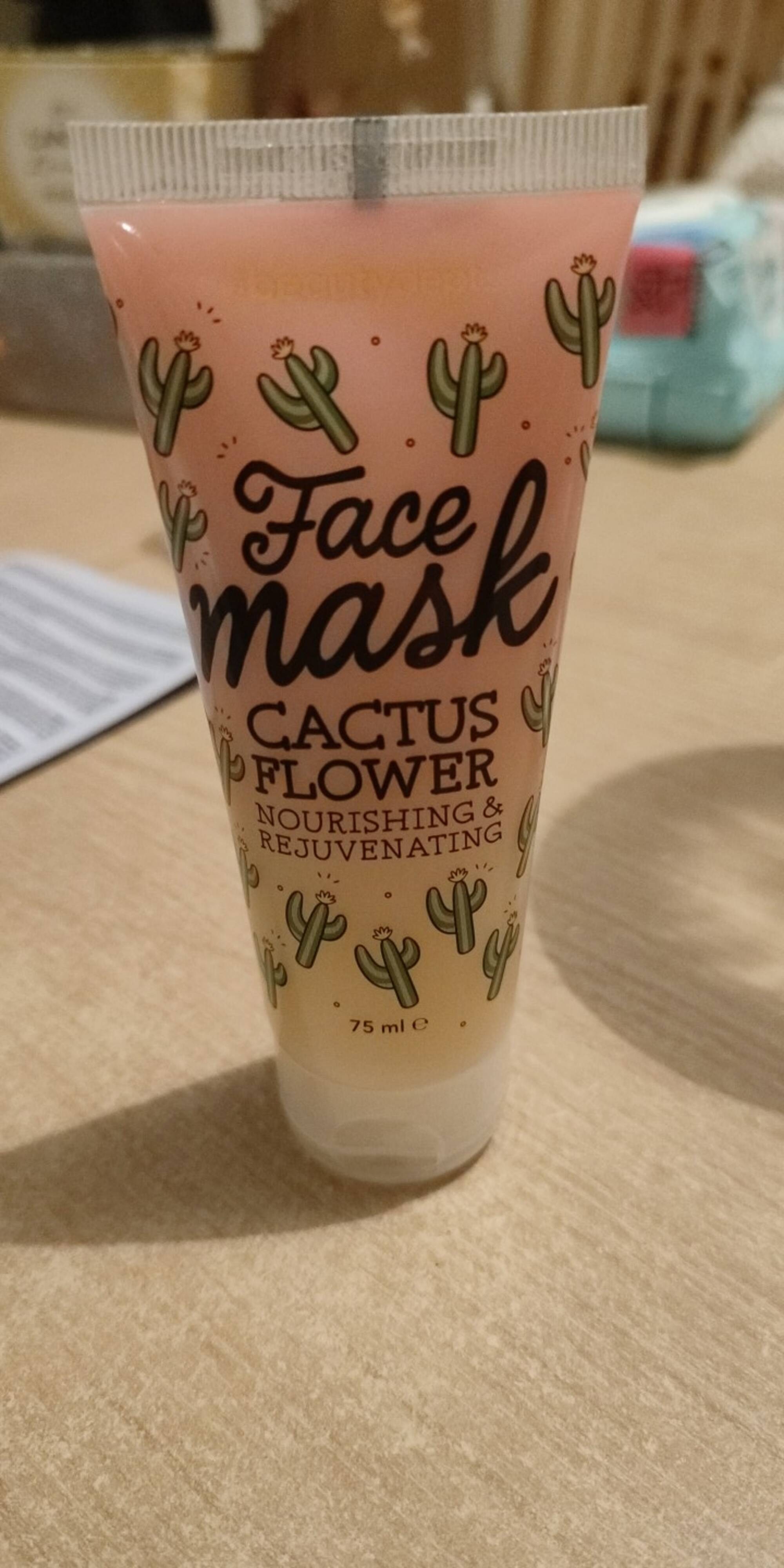 THE BEAUTY DEPT - Face mask cactus flower