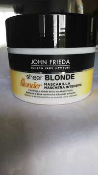 JOHN FRIEDA - Sheer Blonde - Maschera intensiva