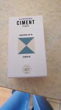 SAVONNERIE CIMENT - Savon n° 8 - Croix