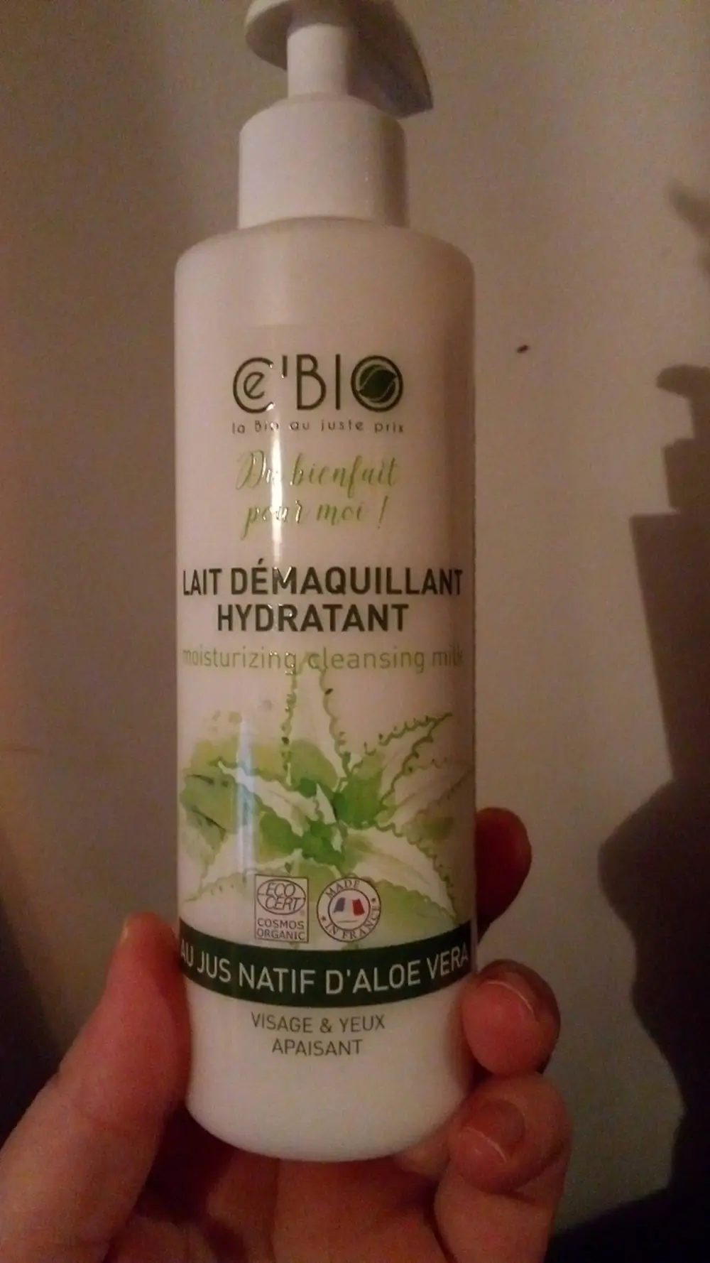 CE'BIO - Du bienfait pour moi - Lait démaquillant hydratant