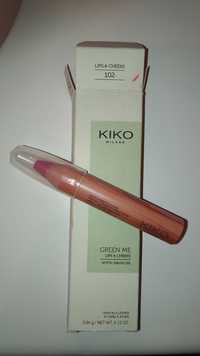 KIKO - Green me - Crayon à lèvres et fard à joues