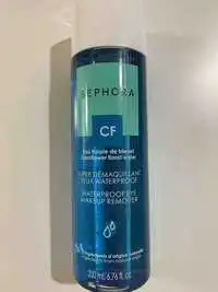 SEPHORA - Eau florale de bleuet - Super démaquillant yeux waterproof