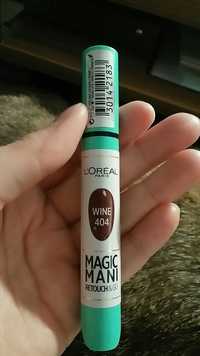 L'ORÉAL PARIS - Magic mani - Nail lacquer wine 404