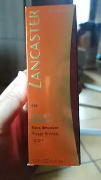 LANCASTER - Infinite Bronze - Visage bronzé 001 SPF 15