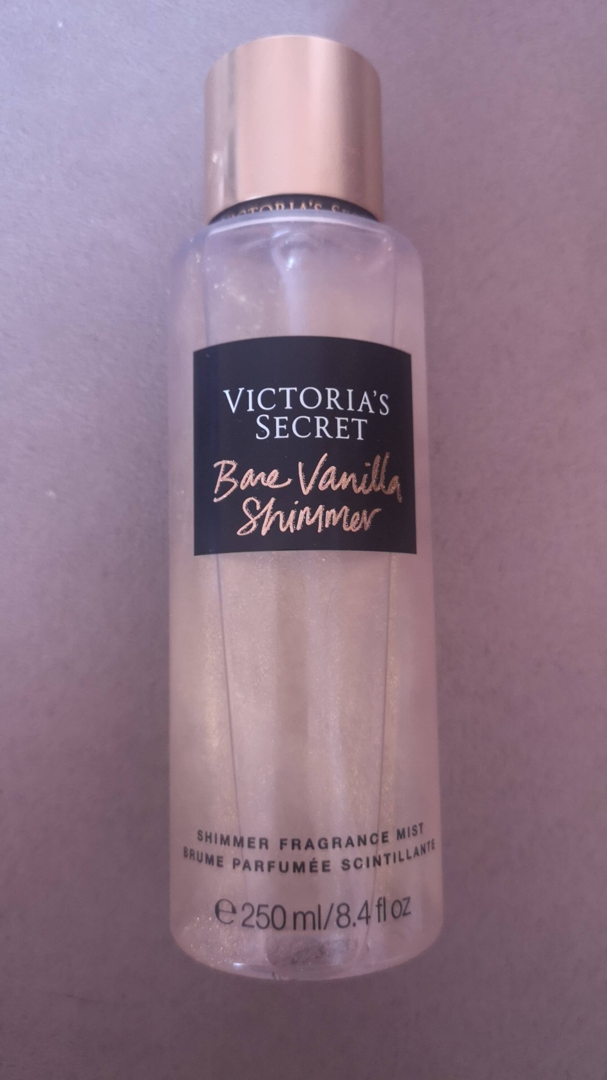 VICTORIA'S SECRET - Bare vanilla shimmer - Brume parfumée scintillante