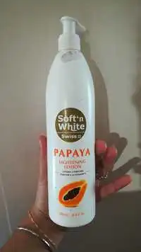 SOFT'N WHITE - Papaya - Lightening lotion 