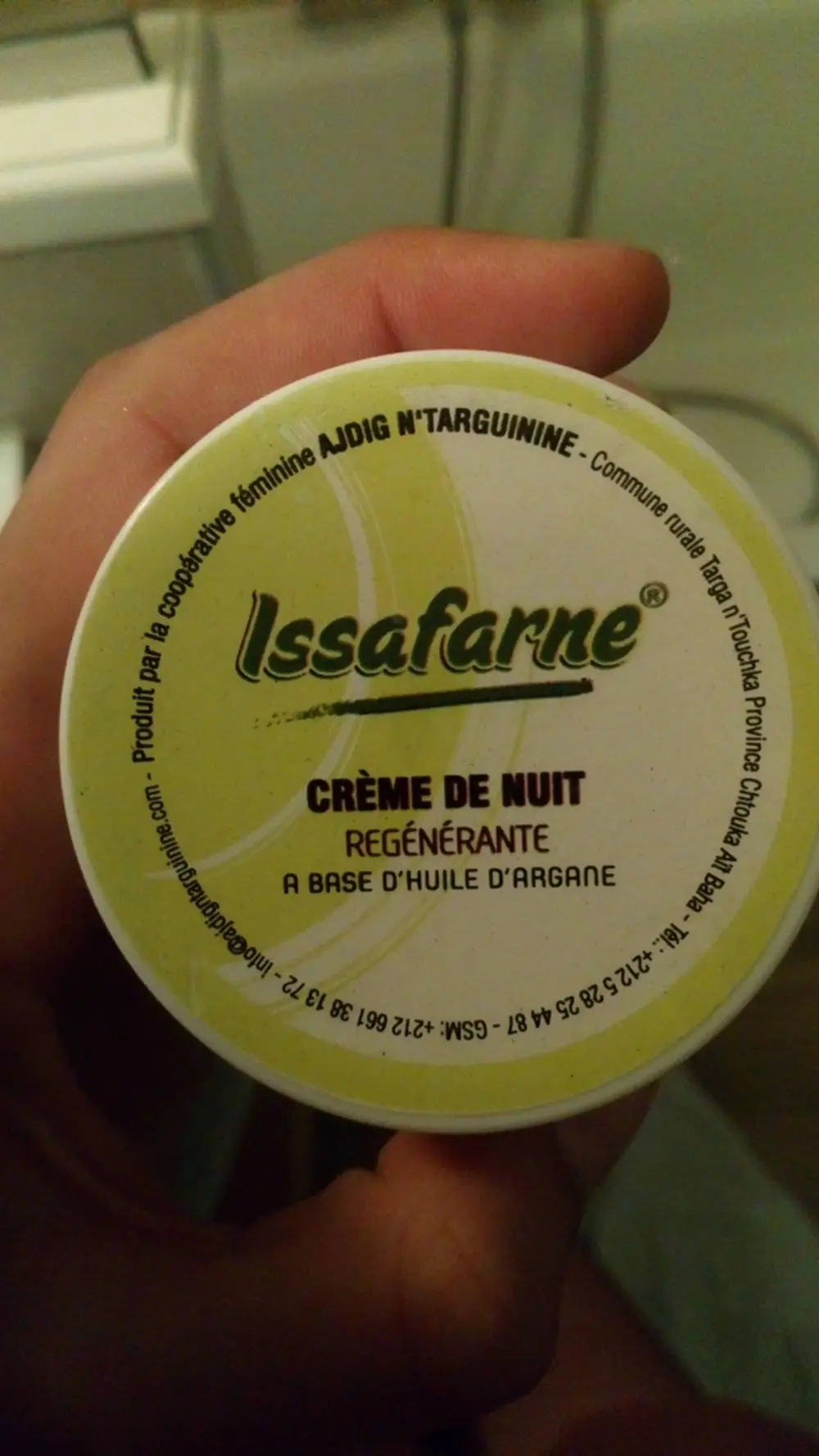 ISSAFARNE - Crème de nuit régénérante