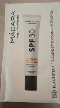 MÁDARA - Plan stem cell age-defying face sunscreen SPF 30