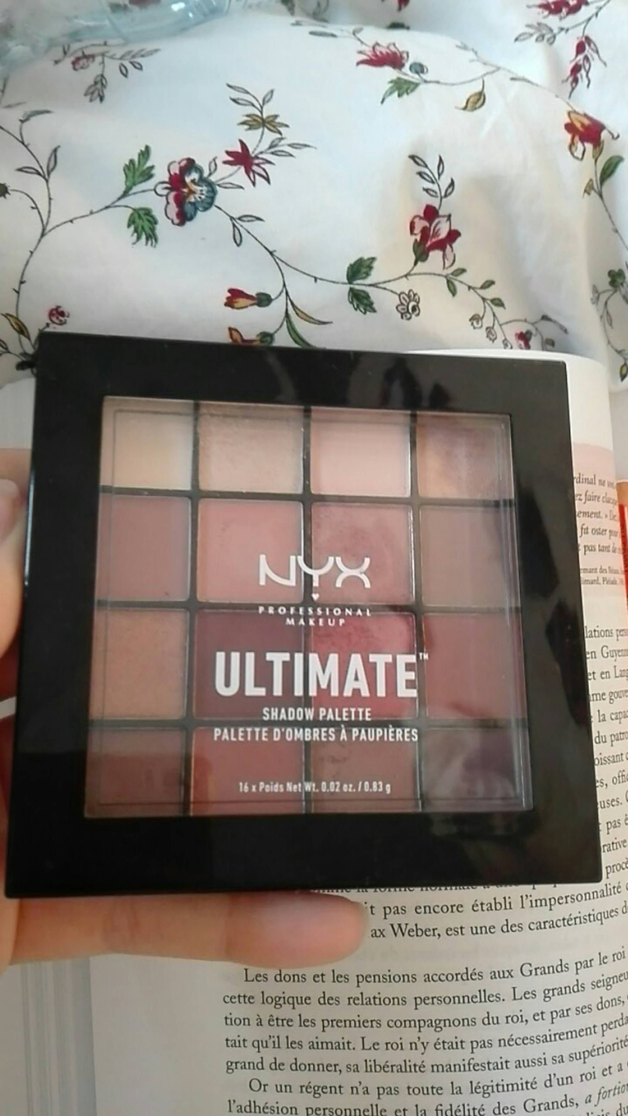 NYX - Ultimate - Palette d'ombres à paupières