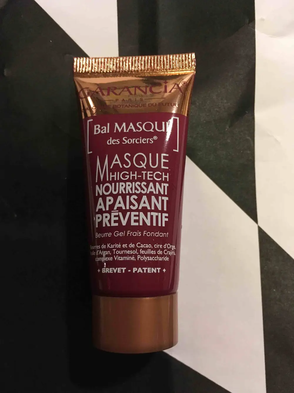 GARANCIA - Bal Masqué des Sorciers - Masque high-tech nourrissant, apaisant et préventif