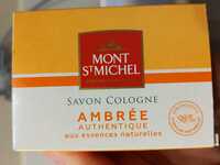 MONT ST MICHEL - Savon Cologne ambrée authentique