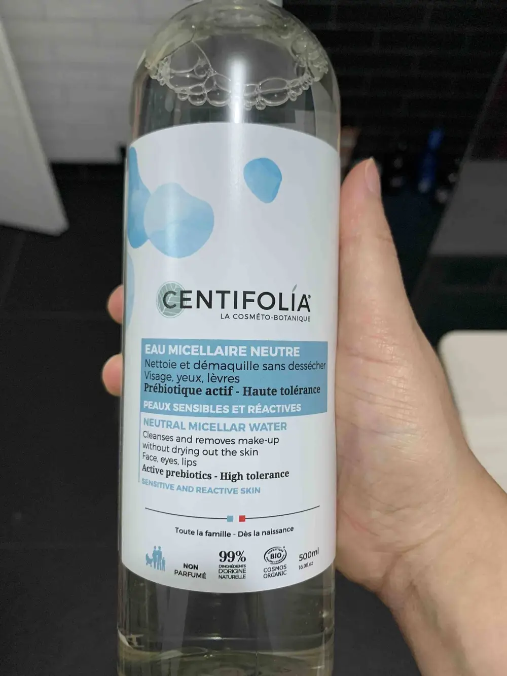 CENTIFOLIA - Eau micellaire neutre